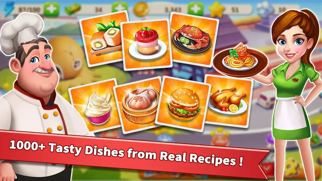 Rising Super Chef - Cook Fast (Райзинг Супер Шеф) [МОД Menu] Screenshot 5