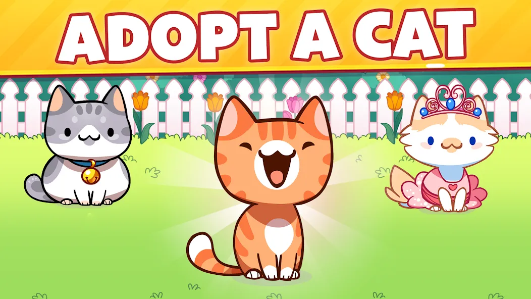 Cat Game - The Cats Collector! [МОД Меню] Screenshot 1