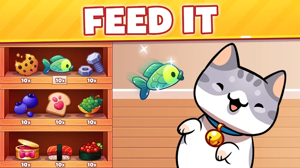 Cat Game - The Cats Collector! [МОД Меню] Screenshot 2