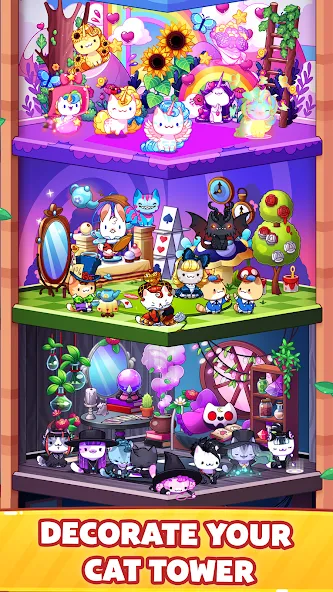 Cat Game - The Cats Collector! [МОД Меню] Screenshot 5