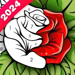 Скачать взломанную Color Painting-Color by Number (Цветная живопись)  [МОД Mega Pack]