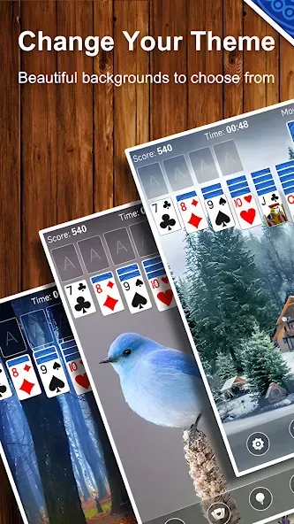 Solitaire Card Game (Солитер карточная игра) [МОД Unlocked] Screenshot 3