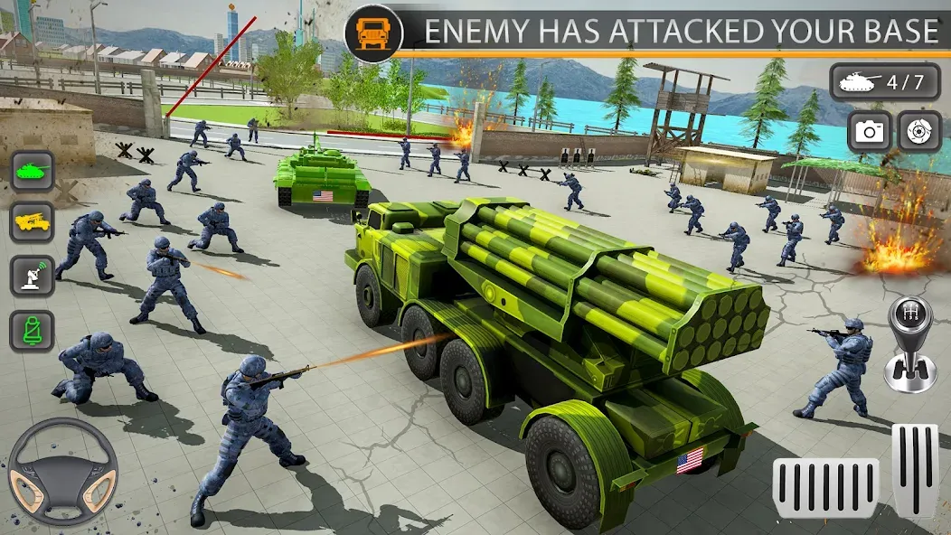 Army Transport Military Games [МОД Меню] Screenshot 1