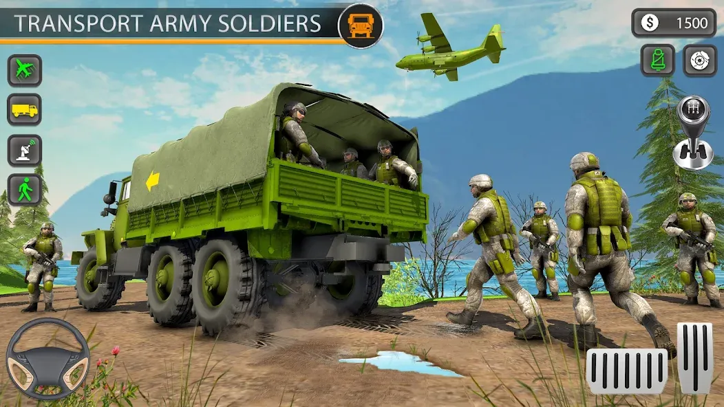 Army Transport Military Games [МОД Меню] Screenshot 2