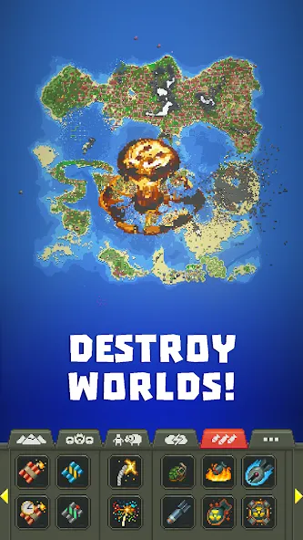 WorldBox - Sandbox God Sim (ВорлдБокс) [МОД Все открыто] Screenshot 4