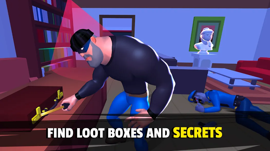 Robbery Madness 2:Stealth game (Робери Маднесс 2) [МОД Много монет] Screenshot 5