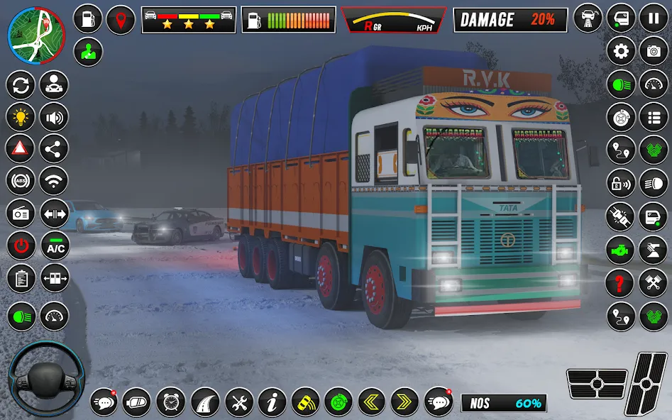 Indian Truck Game 3d Truck sim (Трак Геймс Драйвинг Симулятор) [МОД Бесконечные деньги] Screenshot 1