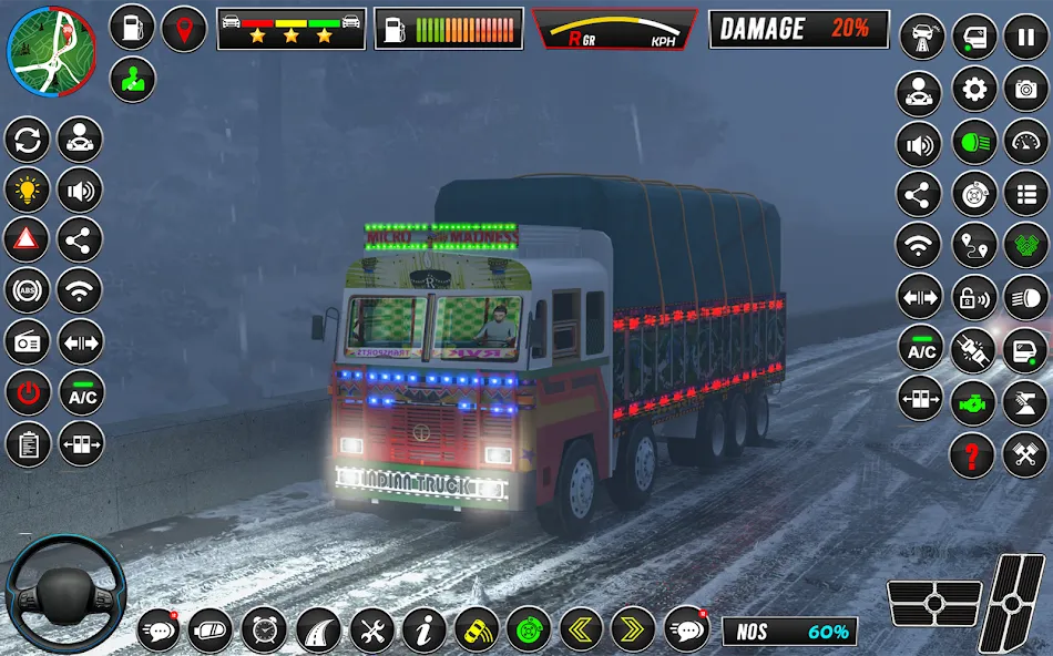 Indian Truck Game 3d Truck sim (Трак Геймс Драйвинг Симулятор) [МОД Бесконечные деньги] Screenshot 2