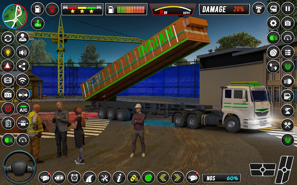 Indian Truck Game 3d Truck sim (Трак Геймс Драйвинг Симулятор) [МОД Бесконечные деньги] Screenshot 5