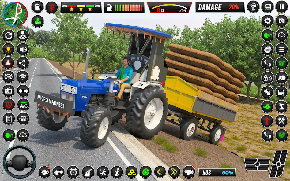 Indian Tractor Games Simulator [МОД Много денег] Screenshot 4