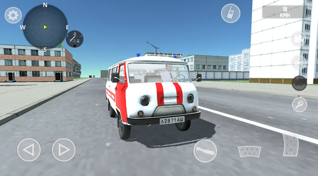 SovietCar: Simulator (оветКар) [МОД Бесконечные монеты] Screenshot 1