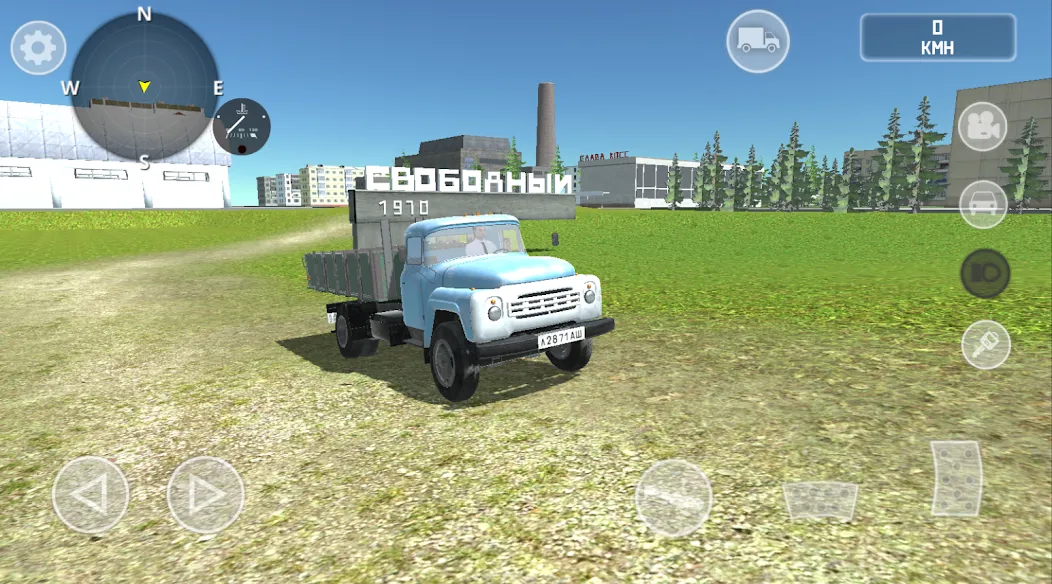 SovietCar: Simulator (оветКар) [МОД Бесконечные монеты] Screenshot 4