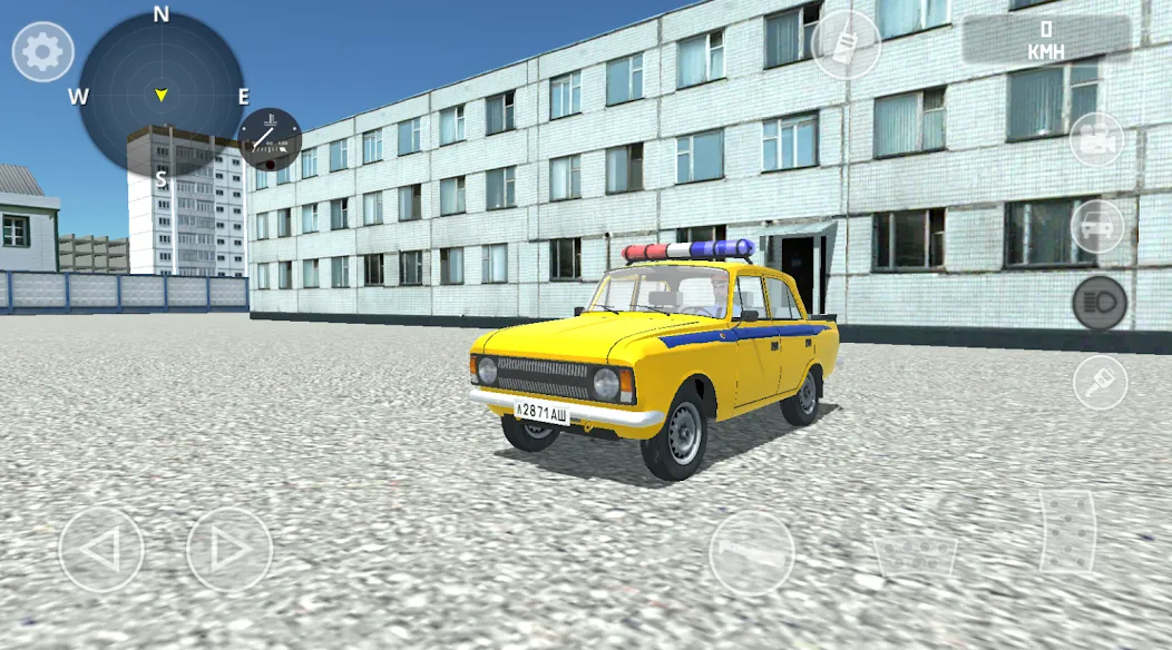 SovietCar: Simulator (оветКар) [МОД Бесконечные монеты] Screenshot 5