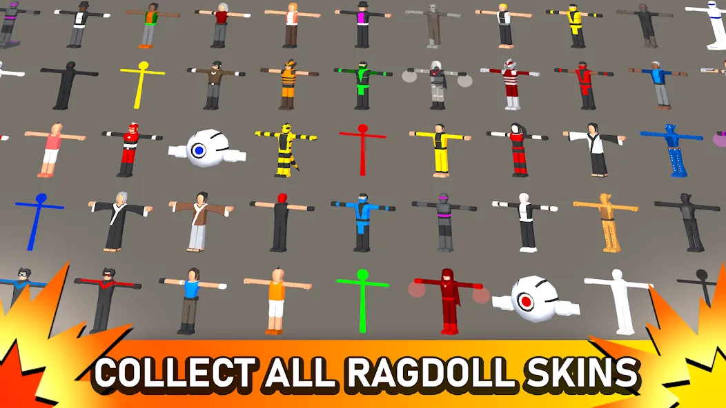 Smashgrounds.io: Ragdoll Arena [МОД Много денег] Screenshot 5