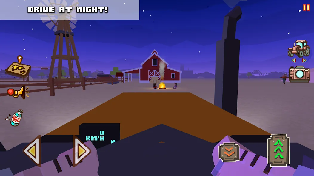 Blocky Farm Racing & Simulator [МОД Меню] Screenshot 5