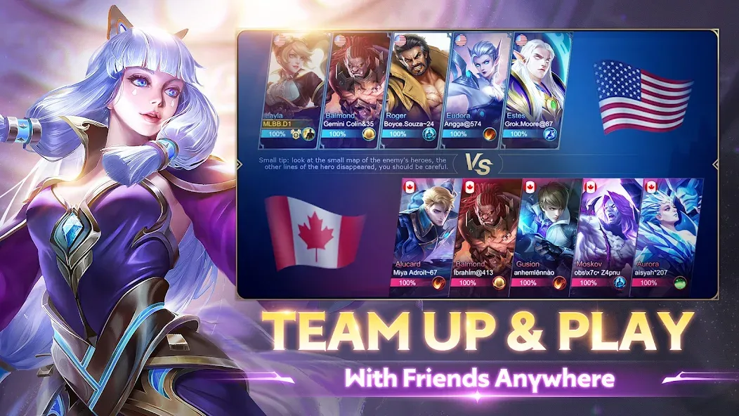 Mobile Legends: Bang Bang (Мобильные Легенды) [МОД Бесконечные деньги] Screenshot 3