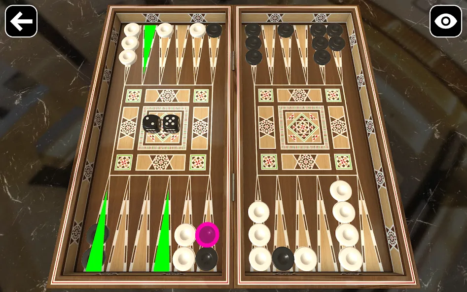 Original Backgammon [МОД Unlocked] Screenshot 4
