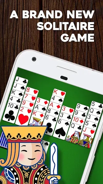 Crown Solitaire: Card Game (Краун Солитер) [МОД Много денег] Screenshot 1