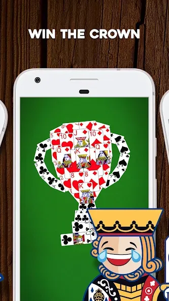 Crown Solitaire: Card Game (Краун Солитер) [МОД Много денег] Screenshot 3