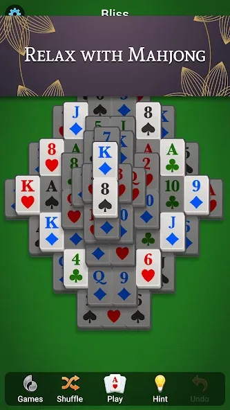 Mahjong Solitaire [МОД Все открыто] Screenshot 1