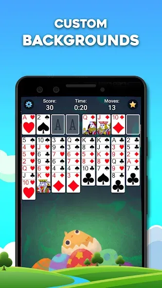 FreeCell Solitaire: Card Games (Фрицелл пасьянс) [МОД Mega Pack] Screenshot 3
