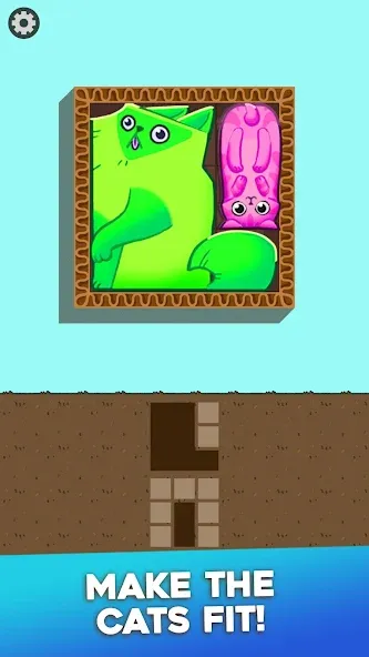 Block Puzzle Cats (Блок Пазл Кошки) [МОД Unlocked] Screenshot 3