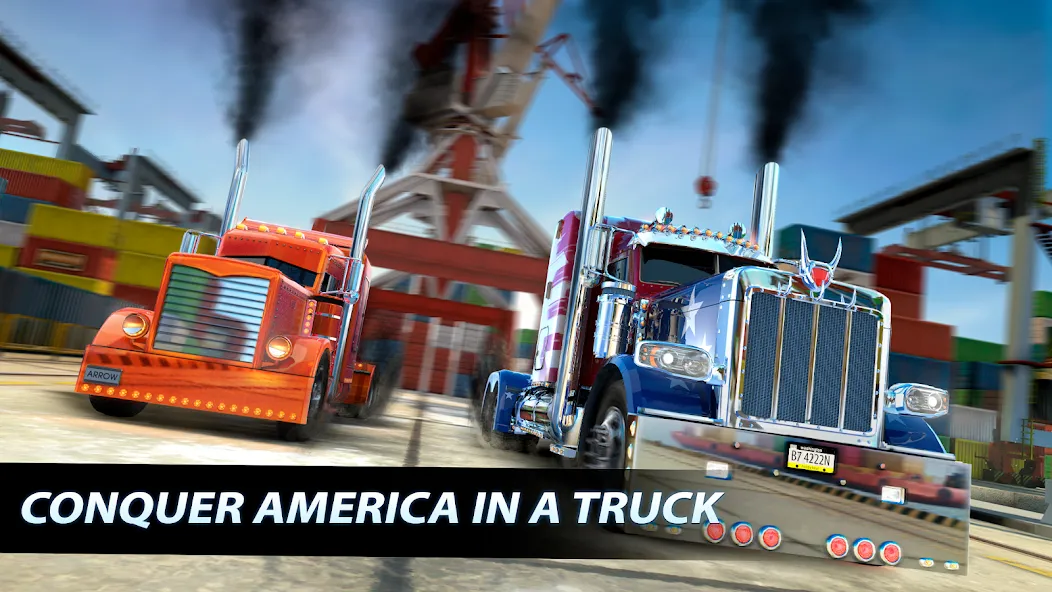 Big Rig Racing: Drag racing (Биг Риг Рейсинг) [МОД Mega Pack] Screenshot 5