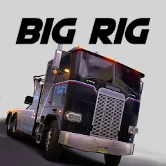 Взломанная Big Rig Racing: Drag racing (Биг Риг Рейсинг)  [МОД Mega Pack]