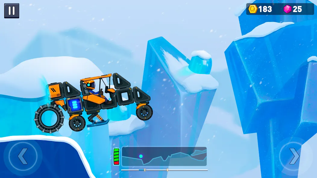 Rovercraft 2: Race a space car (Роверкрафт 2) [МОД Mega Pack] Screenshot 3