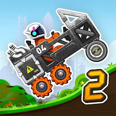 Взломанная Rovercraft 2: Race a space car (Роверкрафт 2)  [МОД Mega Pack]