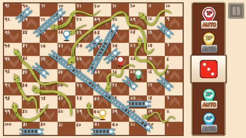 Snakes & Ladders King [МОД Много монет] Screenshot 1