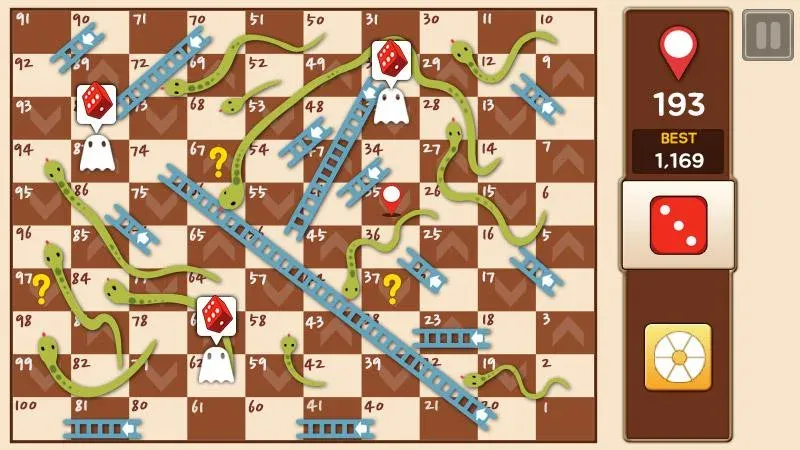 Snakes & Ladders King [МОД Много монет] Screenshot 2