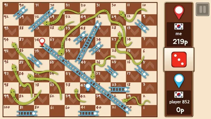 Snakes & Ladders King [МОД Много монет] Screenshot 3