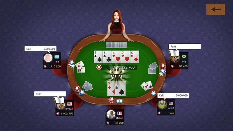 Texas holdem poker king [МОД Меню] Screenshot 2