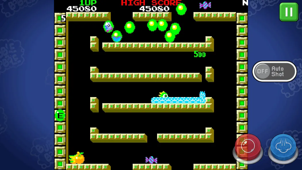 BUBBLE BOBBLE classic (БАБЛ БОББЛ классика) [МОД Menu] Screenshot 1