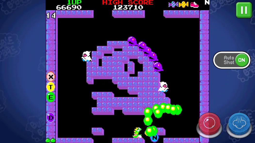 BUBBLE BOBBLE classic (БАБЛ БОББЛ классика) [МОД Menu] Screenshot 4