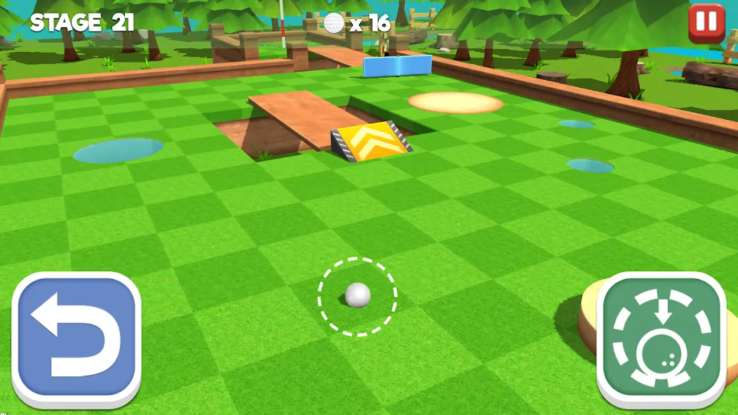 Putting Golf King [МОД Много монет] Screenshot 1