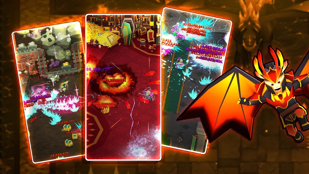 Super Arrow AFK: Skill Combos (упер Эрроу Айдл) [МОД Бесконечные монеты] Screenshot 2