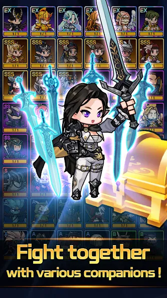 Valkyrie Idle [МОД Много монет] Screenshot 5