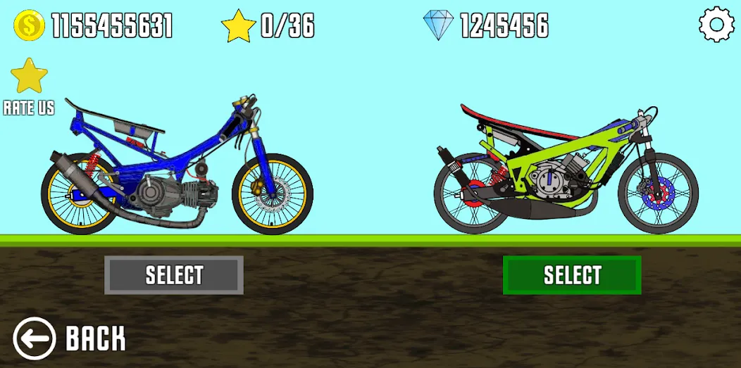 Drag Racing Bike (Драг рейсинг байк) [МОД Mega Pack] Screenshot 2