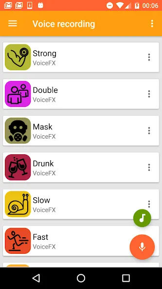 VoiceFX - Voice Changer with v [МОД Menu] Screenshot 4