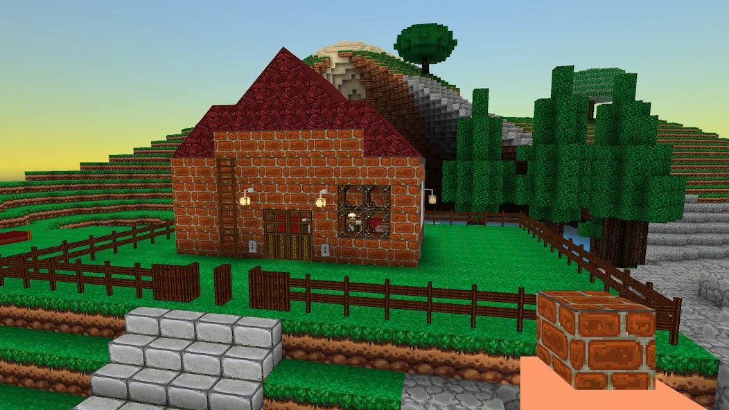 BlockBuild Craft a Dream World (БлокБилд Крафт мира мечты) [МОД Mega Pack] Screenshot 2