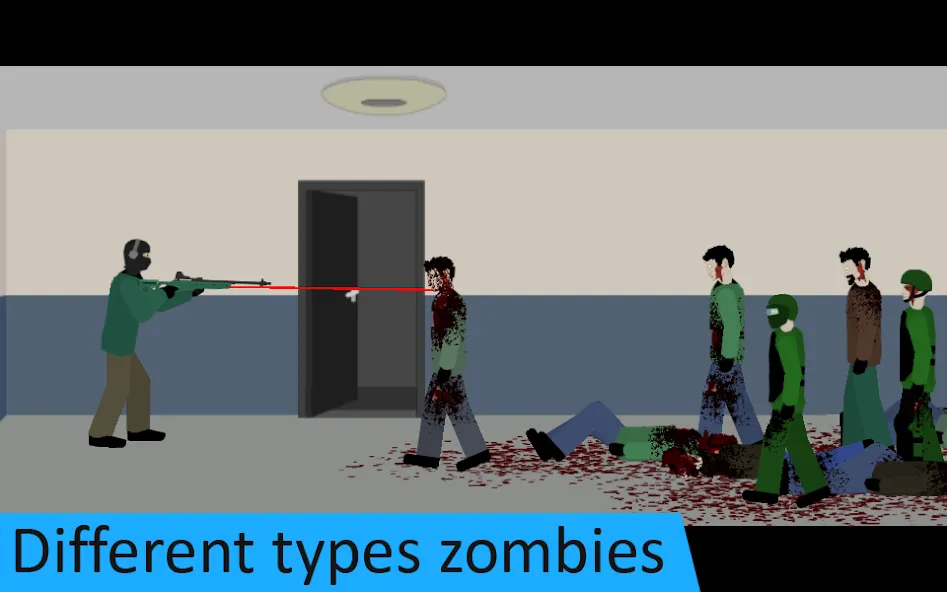 Flat Zombies: Defense&Cleanup (Флэт Зомби) [МОД Бесконечные деньги] Screenshot 2