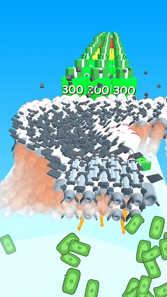 Gun Head Run (Ган Хэд Ран) [МОД Бесконечные монеты] Screenshot 3