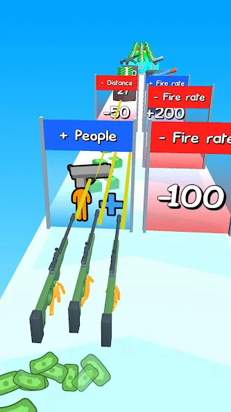 Gun Head Run (Ган Хэд Ран) [МОД Бесконечные монеты] Screenshot 4