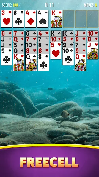 Solitaire Bliss Collection [МОД Все открыто] Screenshot 4
