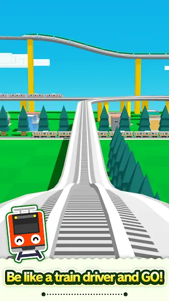 Train Go - Railway Simulator (Трэйн Го) [МОД Бесконечные деньги] Screenshot 2