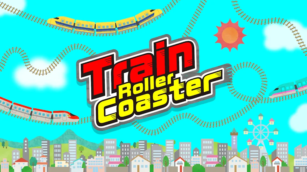 Train Roller Coaster (Трейн Роллеркостер) [МОД Все открыто] Screenshot 1
