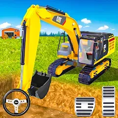 Скачать взлом Heavy Construction Simulator  [МОД Unlimited Money]