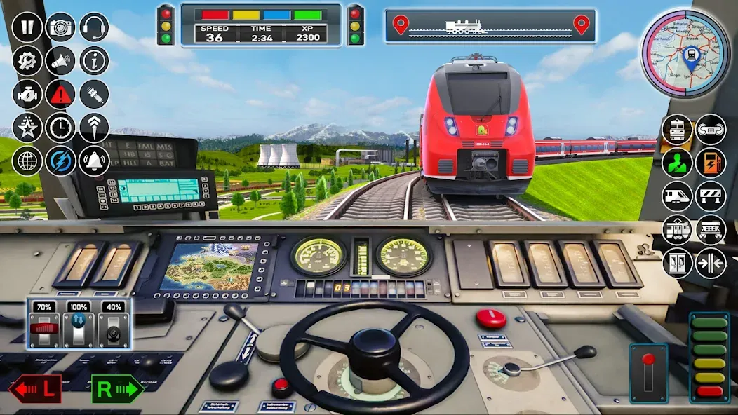 City Train Game 3d Train games [МОД Много денег] Screenshot 1